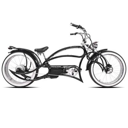Tracer Beyond Pro 1000W 26" Classic Stretch Chopper Style EBike