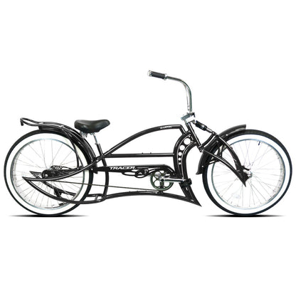 Kraken Pro 26" Stretch Chopper Bike Single Speed