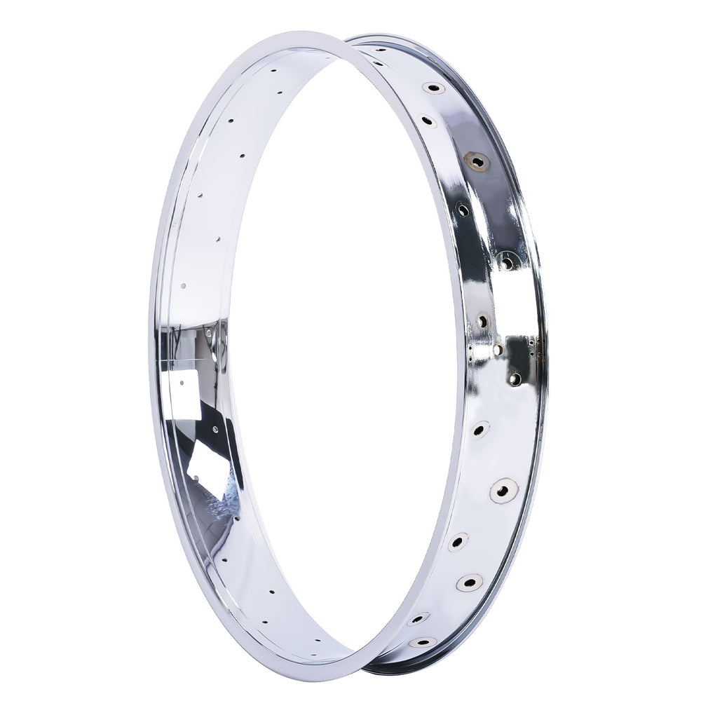 Tracer RM-TR95G2636-CP 26"*3" 26"*4"*13G*36H Mirror Chrome Bike Fat Rims