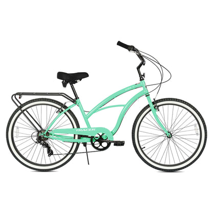 Tracer BORA-7-F 26" Beach Cruiser Bikes 7-Speed for Women