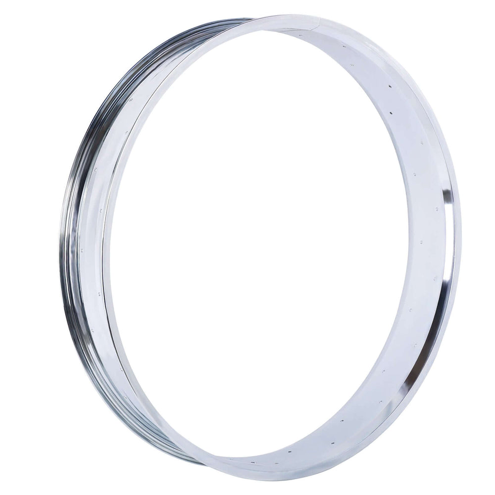 Tracer RM-TH752936 Bicycle Fat Mirror Electroplating Chrome Rim 29" x 14G x 36H 80mm For Cruiser Bike