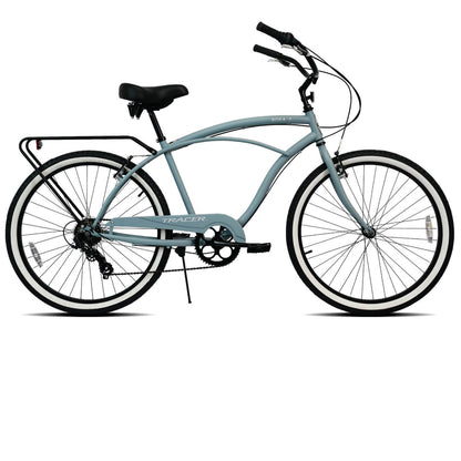 Tracer BORA-7-M 26" Beach Cruiser Bikes 7-Speed for Men