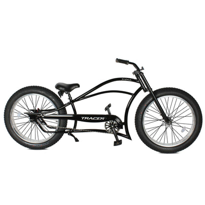 Tracer Siena 26'' Chopper Stretch Cruiser Fat Tire Bike Available 1 Speed/7 Speed