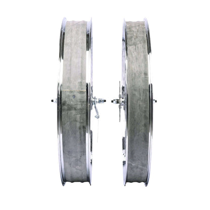 Tracer WH-TH9526140C-CP Lowrider 26*14G*140H Coaster Brake Chrome Alloy Wheel Set