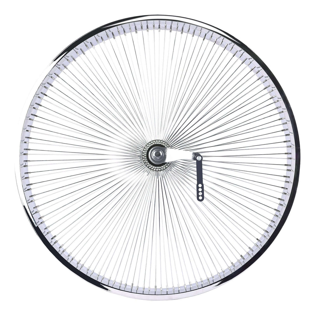 Tracer WH-TH7529140C-CP Mirror Chrome Bike 80mm Fat Rims Wheel Set for 29 inch