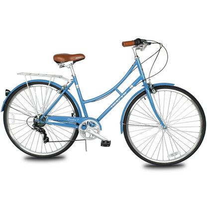 Tracer Osaka 700C 7 Speed Hybrid City Urban Bikes for WOMEN