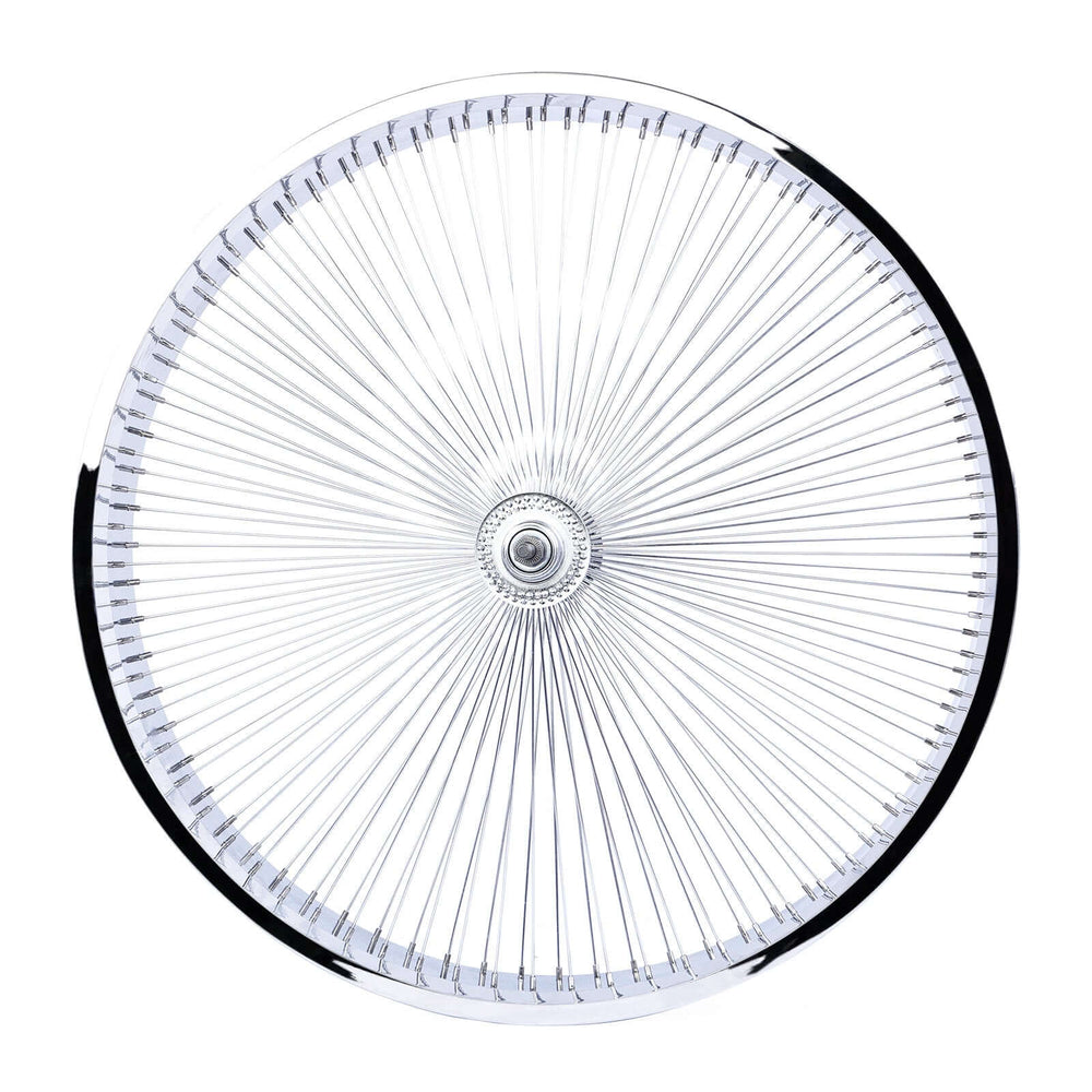 Tracer WH-TH7526140C-CP Lowrider 26"*3" Coaster Brake Alloy Chrome Fat Rims Wheel Set