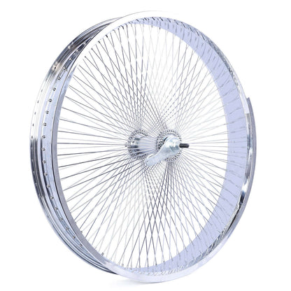 Tracer WH-TH7526140C-CP Lowrider 26"*3" Coaster Brake Alloy Chrome Fat Rims Wheel Set
