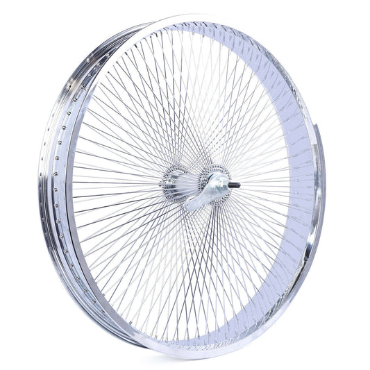 Tracer WH-TH7526140C-CP Lowrider 26"*3" Coaster Brake Alloy Chrome Fat Rims Wheel Set