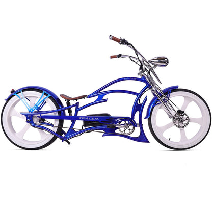 Raptor Pro DS 800W Stretch Cruiser Ebike