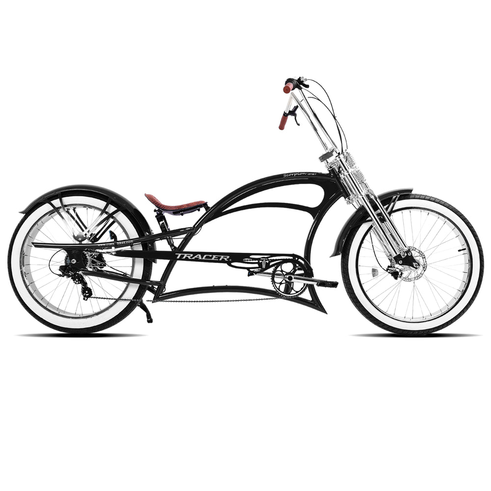 Scorpion GTS 7 Speed Stretch Cruiser Bicycle