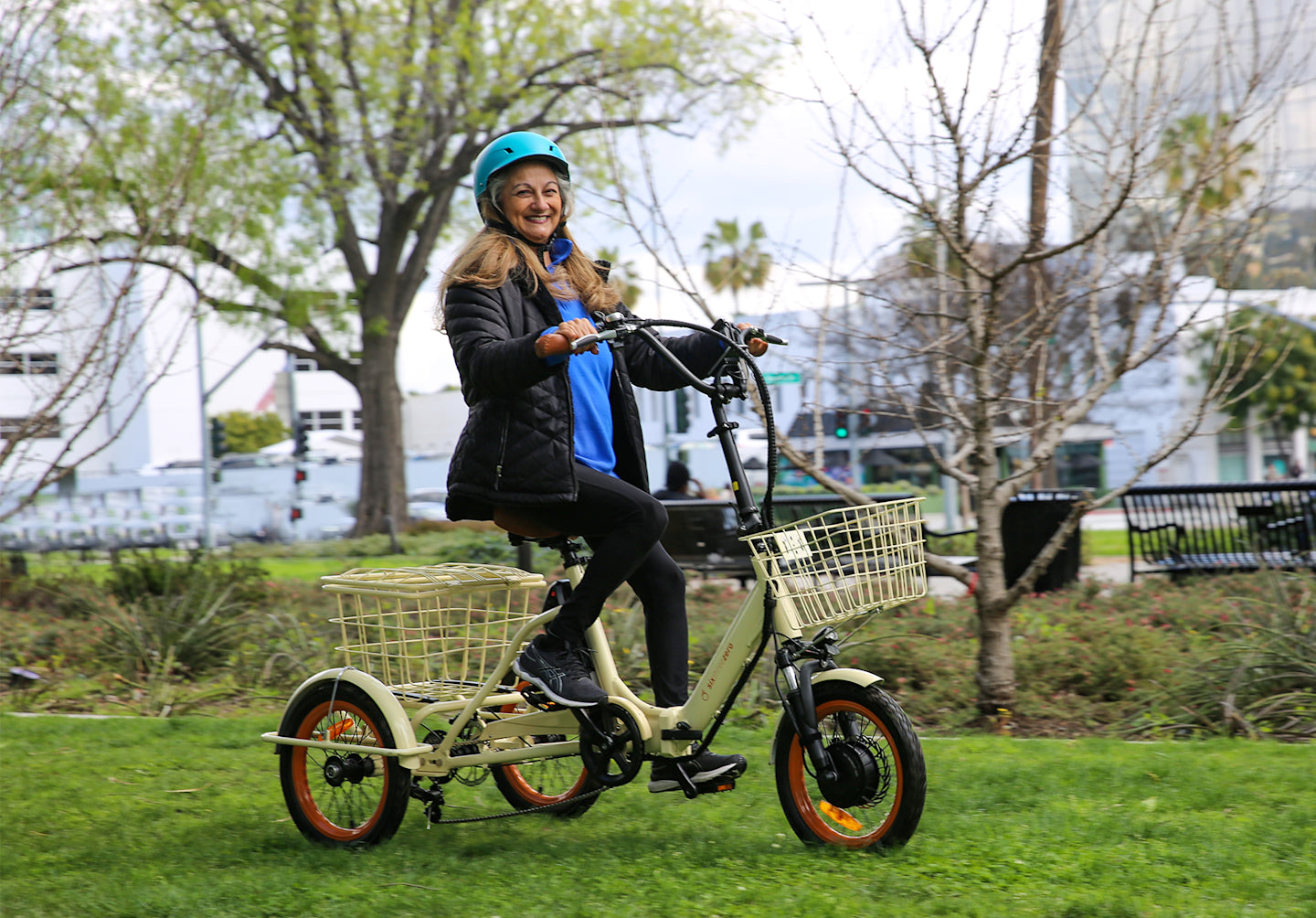 Easy Transit 750W Folding Electric Trike