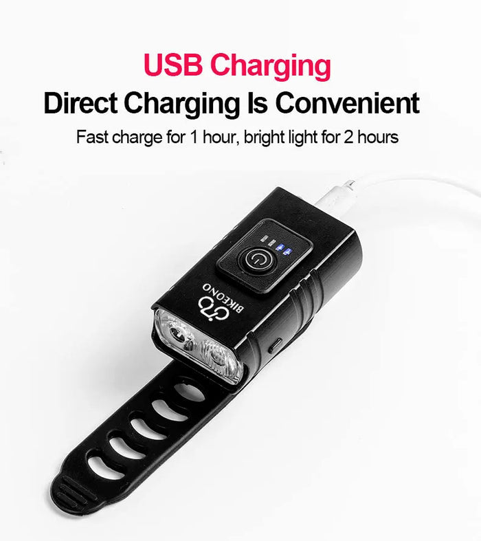 1000LM Bike Headlight & Taillight