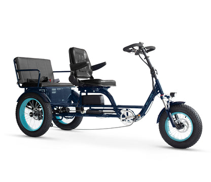EVRY journey Recumbent EBike Rickshaw 750w