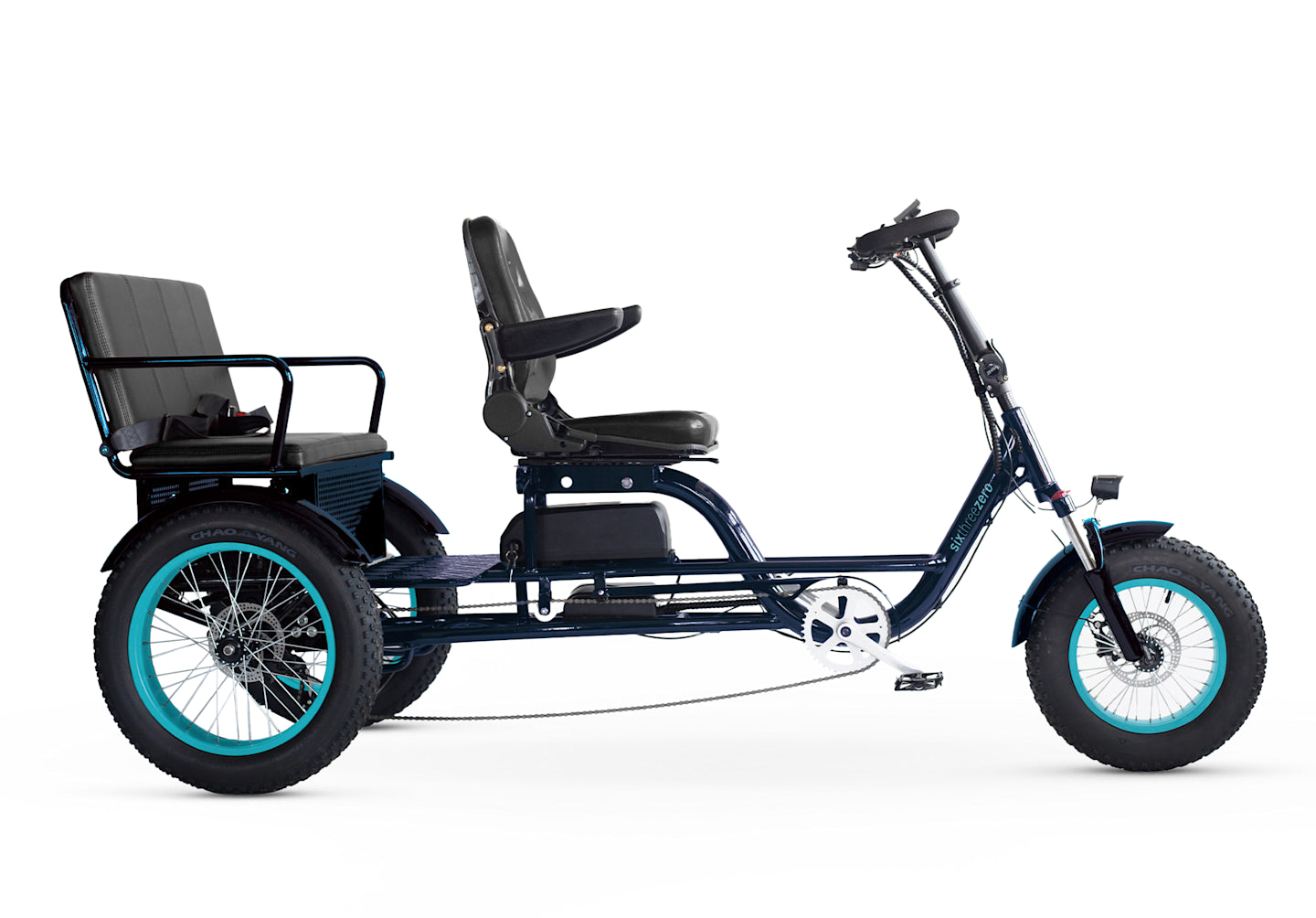EVRY journey Recumbent EBike Rickshaw 750w