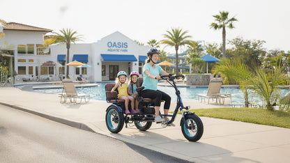 EVRY journey Recumbent EBike Rickshaw 750w