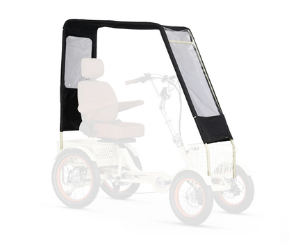 Simple Glide 4 Wheel EBike Canopy