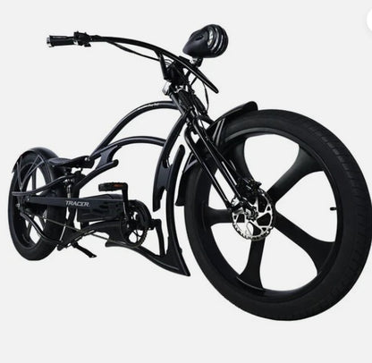 Raptor Pro DS 800W Stretch Cruiser Ebike