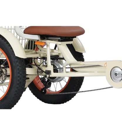 Simple Glide  Low Seat  750w Recumbent ETrike