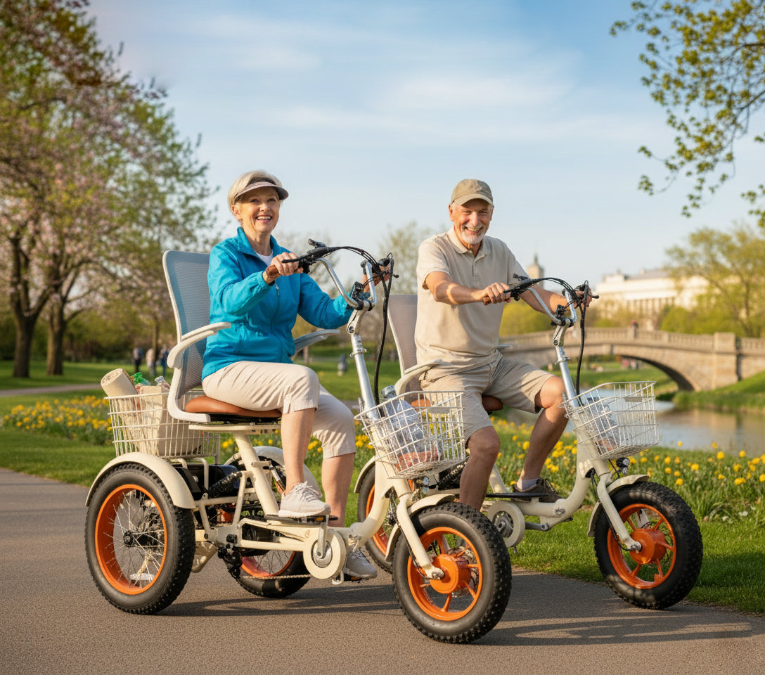 Simple Glide Dual 750w  (Max 1500w, Dual Battery, Total 30ah)