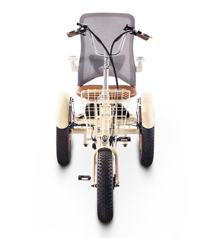 Simple Glide Fat Tire 750W  Recumbent E Trike 2026 w/ Footrest & Hitch Connector