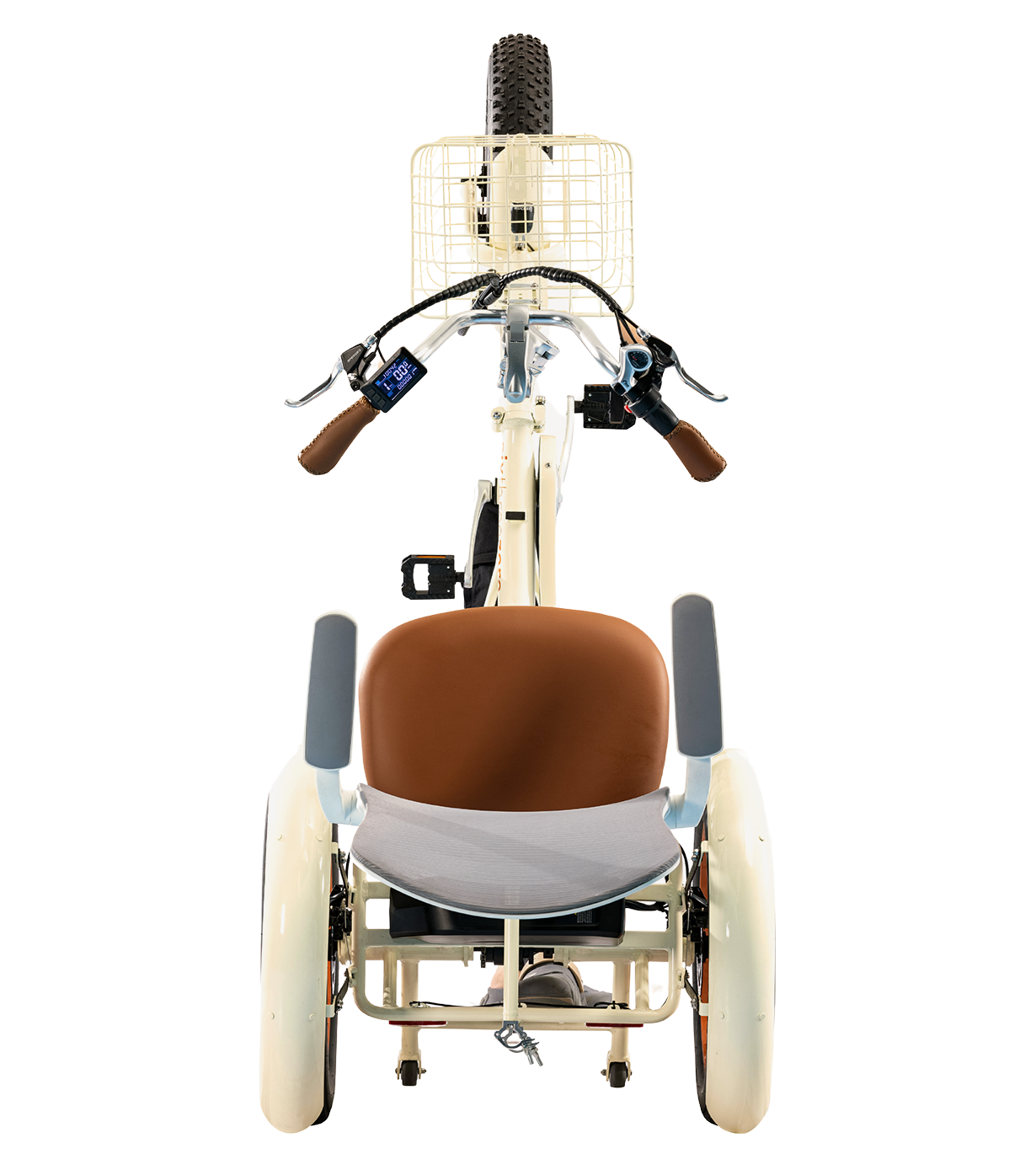 Simple Glide Fat Tire 750W  Recumbent E Trike 2026 w/ Footrest & Hitch Connector