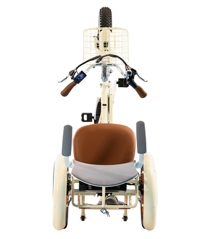 Simple Glide Fat Tire 750W  Recumbent E Trike 2026 w/ Footrest & Hitch Connector