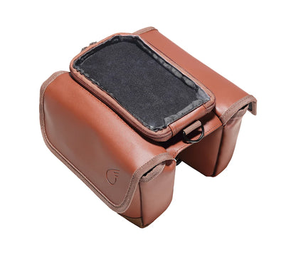 sixthreezero Frame Mount Bag With Cell Phone Pocket, Brown