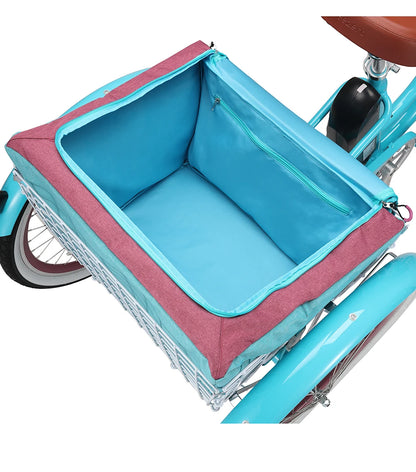 sixthreezero EVRYjourney Tricycle Basket Bag A V2