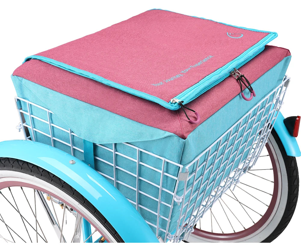 sixthreezero EVRYjourney Tricycle Basket Bag A V2