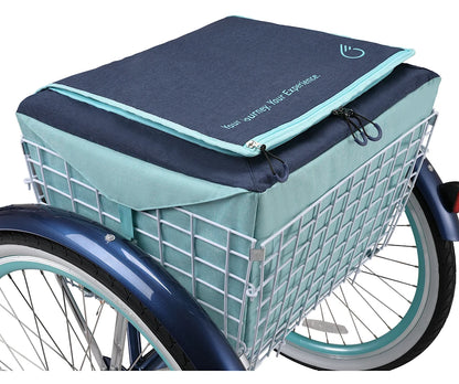 sixthreezero EVRYjourney Tricycle Basket Bag A V2