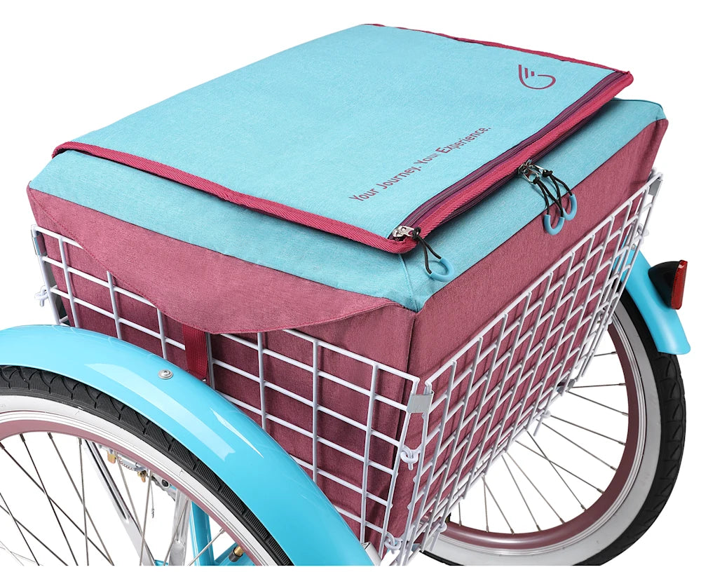 sixthreezero EVRYjourney Tricycle Basket Bag A V2