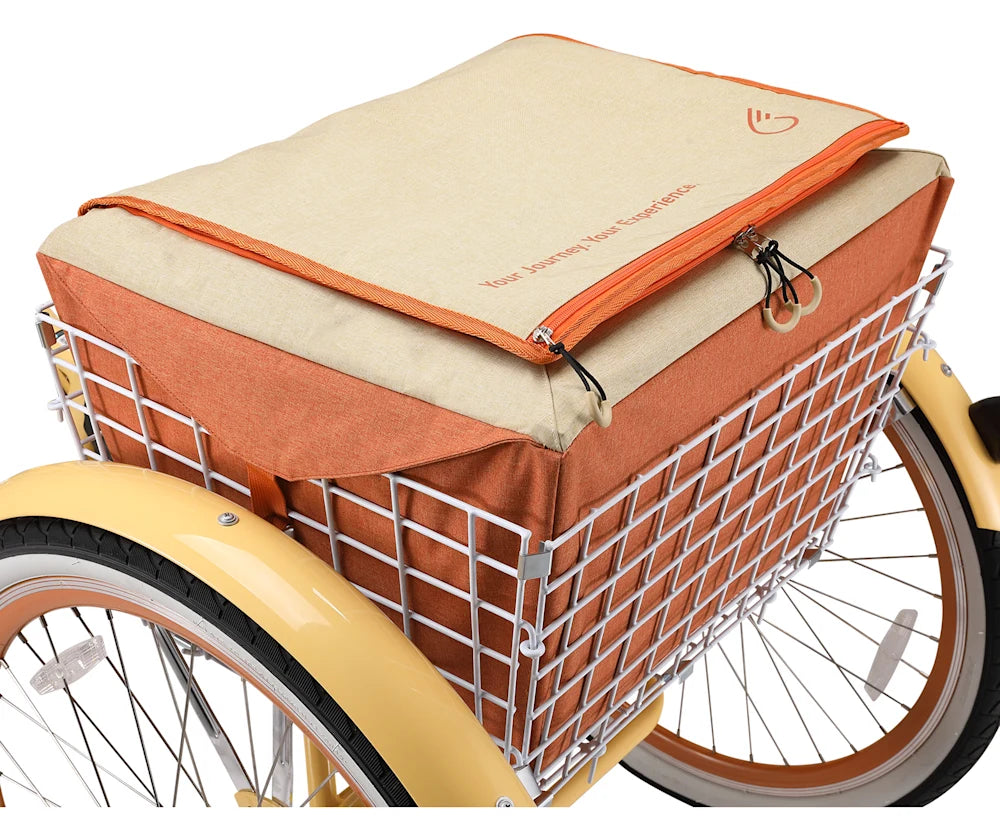 sixthreezero EVRYjourney Tricycle Basket Bag A V2