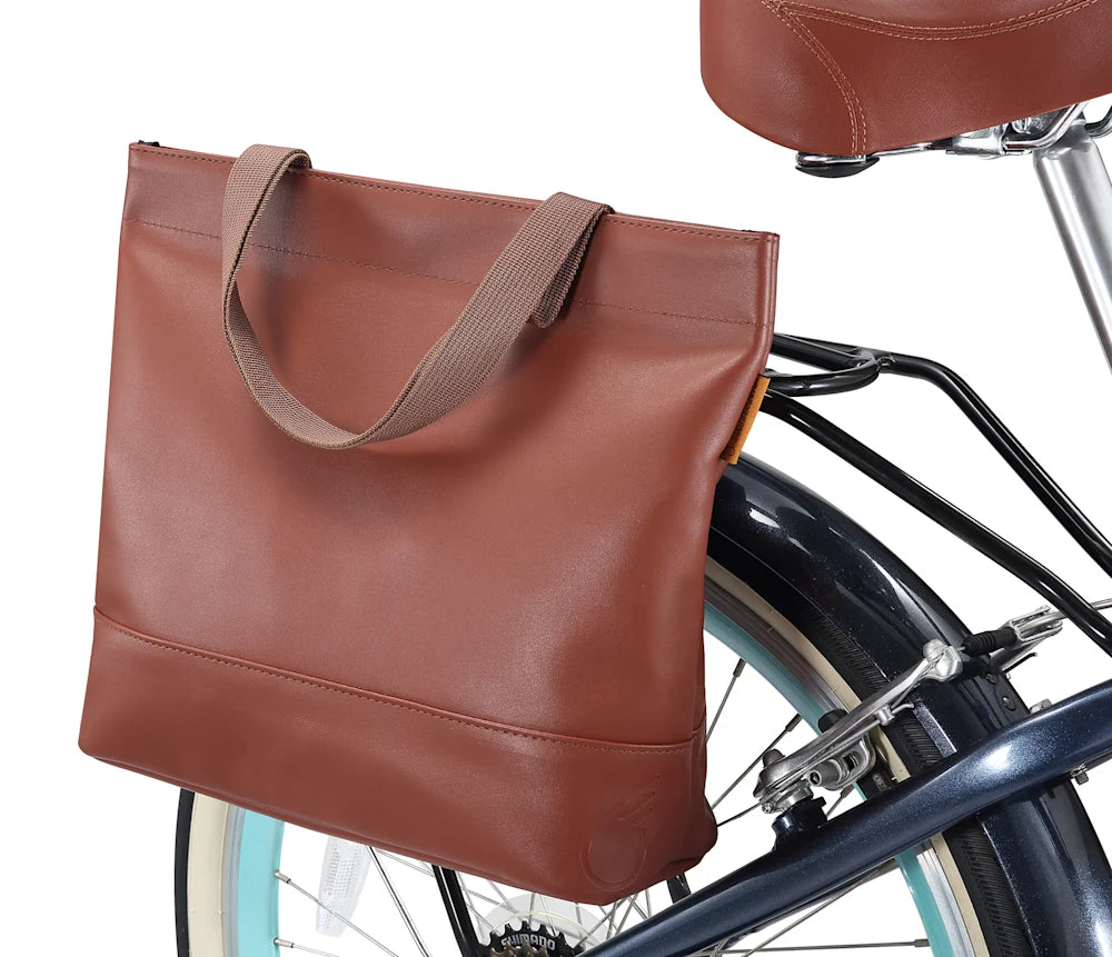 sixthreezero Rear Rack Pannier Bag V2, Brown