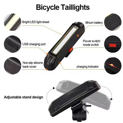 1000LM Bike Headlight & Taillight