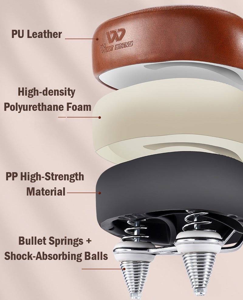 Shock Absorbing Saddle