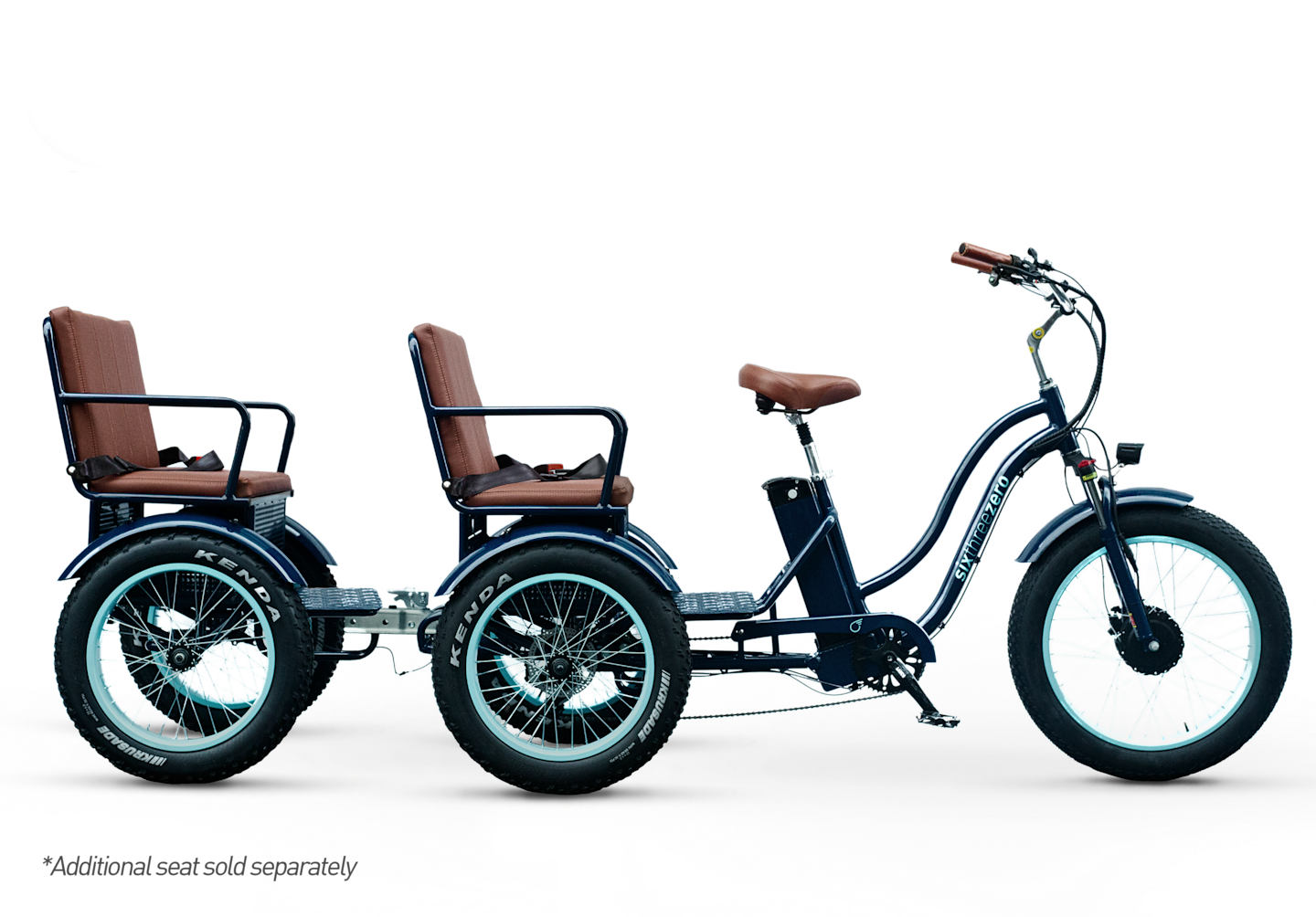 EVRY journey  Electric Tricycle Rickshaw 2026  w/ Hitch Attachment & Hydraulic Brakes