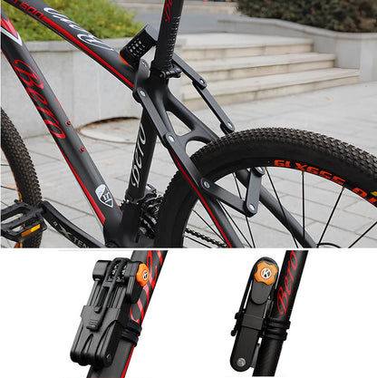 Alloy Steel Folding Password Lock