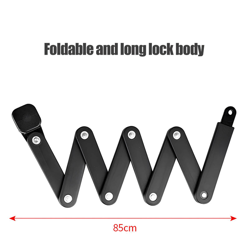 Alloy Steel Folding Password Lock