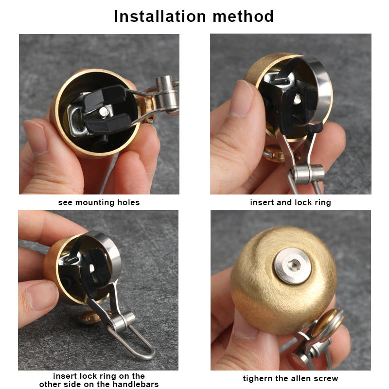 Retro Classical Bicycle Bell Steel