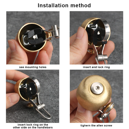Retro Classical Bicycle Bell Steel
