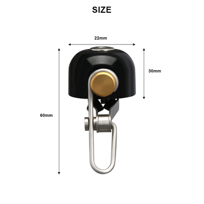 Retro Classical Bicycle Bell Steel